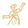 traditional & performance oriented learning icon